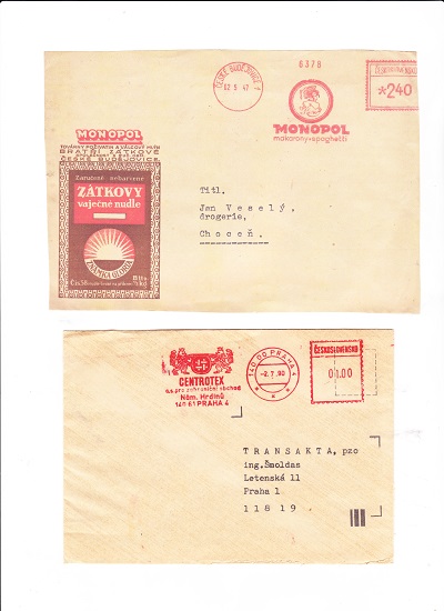 Výplatní otisky 1946 1992 Pseudoznámka 001